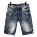 Men's Slim Fit Stretch Denim Shorts Straight Leg American High Street Style Versatile Five Point Pants New Summer_mkmklike.com