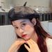 Hot Sale Ladies Painter Cap Female Spring Summer Hats For Women Beret Femme Black Vintage Casual Gorro Chapeau_mkmklike.com