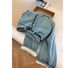 Women’S Light Blue Flared Jeans – High-Waisted Straight-Leg Fleece-Lined Winter Pants (S-2xl, Stretch-Free Cotton Denim)_mkmklike.com