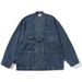 Southern Xia Dress Up Spring Collection New Chinese Style Road Robe Coat Washed Cowboy Jacket Top For Men_mkmklike.com