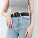 HOT Women Design Candy Color Casual Thin Waist Strap Square Buckle Waistband Trouser Dress Belts Leather Belt_mkmklike.com