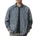 Men's Clothing Long Sleeve Japanese Loose Large Size Denim Shirt Men's Spring And Autumn Thin Jacket Men's Trend_mkmklike.com
