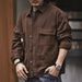 Men's Clothing Heavyweight Retro Work Shirt Autumn New Style Trendy Handsome Loose Large Size Casual Denim Jacket_mkmklike.com