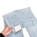 Light Blue Tencel Cotton Wide-brimmed Flared Jeans For Women, 2026 Spring, Stretchy High-waisted Slim-fit Bell-bottom_mkmklike.com
