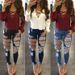 Women's Clothing Jeans Skinny Pants Jeans Women's Clothing_mkmklike.com