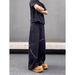 American Retro Washed Black Scimitar Jeans Men's Spring And Autumn Trendy High Street Loose Casual Wide-leg Trousers Men_mkmklike.com