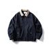 Beijie Clothing American Style Trendy Brand 2025 Autumn New Patchwork Turn-down Collar Two-piece Men's Workwear_mkmklike.com
