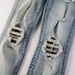 Men's Clothing High Street Fashion Brand Ripped Patch Jeans Men's American Pants Retro Stretch Slim High Street Denim_mkmklike.com