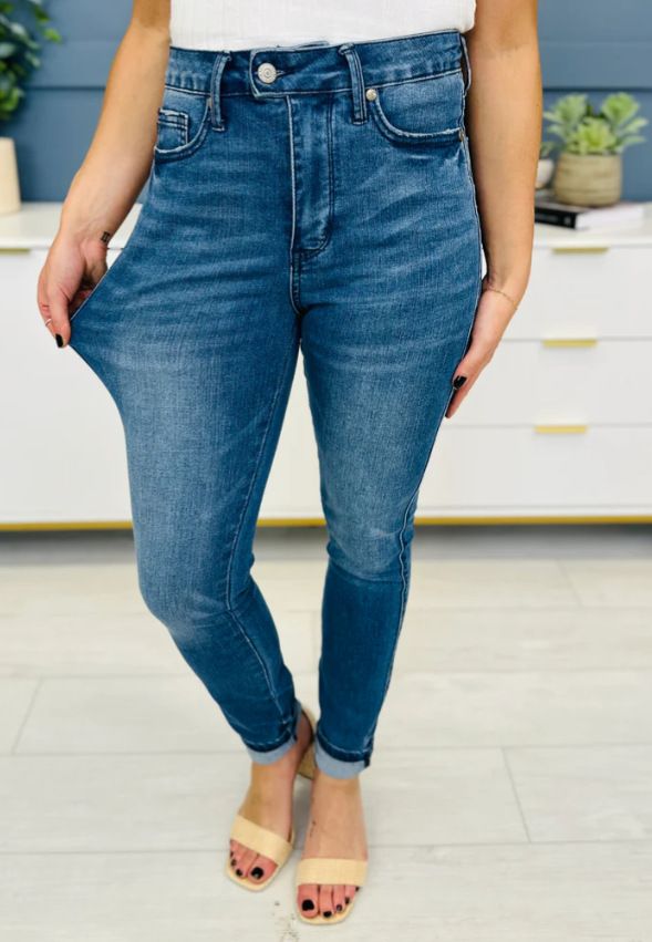 Women's Clothing Hottest Skinny Jeans High Waist Slimming Elastic Belly Controlling Butt Lifting Pants Hot Girl Style_mkmklike.com