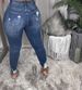 High-Waisted Stretchy Slim Fit Jeans From Foreign Trade Smooths Your Silhouette Denim Pencil Micro Flare Leggings For Women_mkmklike.com