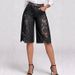 Women's Stylish Versatile Denim Shorts Lace Trim Summer Style Relaxed Everyday Wear Versatile Comfortable Feshion Trend_mkmklike.com