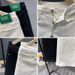 Men's High-End White Denim Shorts Trendy Slim Fit Midweight Polyester Summer Fashion Handsome Solid Color Pants_mkmklike.com