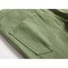 Suitable For All Seasons Men's Military Green Men Plus Size Straight Jeans_mkmklike.com