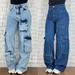 Women's Cargo Pants High Waist Straight Leg Cotton Stretch Casual Loose Fit Workwear Jeans Streetwear Fashion_mkmklike.com