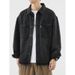 Cowboy Shirt Men's Retro Loose Workwear Denim Jacket Jacket_mkmklike.com