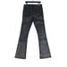 Wax Pants, Long Pants, Purely Hand-brushed Wax-coated Wax-faced Flared High-elastic Jeans, Dark Wind_mkmklike.com