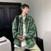 American Rero Color-Block Plaid Long Sleeve For Men 2025 Spring And Auumn New Trendy Brand Versaile Loose Shir_mkmklike.com