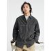 Yizhi American Retro Denim Long Sleeve Shirt Men's 2025 Spring New Workwear Style Loose Jacket Men_mkmklike.com