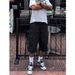 Retro Camouflage Wide Leg Cargo Denim Shorts for Men Casual Versatile Five Point Trendy Summer Pants_mkmklike.com
