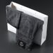 Men's Clothing New Light Luxury Style European Station Cement Black And Gray Denim Trousers Stretch Tencel Lyocell Jeans Men's Trendy Brand_mkmklike.com