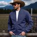 Cross-Border Independent Station Autumn New Hot-Selling Western Cowboy Men's Hunting Loose Suede Zipper Jacket Coat_mkmklike.com