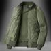 Workwear Autumn Winter Stand Collar American Retro Bomber Men's Trendy Casual Loose Baseball Jacket_mkmklike.com