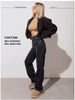 Women's Clothing Women's High Waist Wide Leg Jeans - Soft Stretch Denim Pants With Comfortable Fit For Casual & Office Wear (Gray)_mkmklike.com