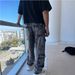 Unisex Heavy Wash Cargo Jeans Streetwear Vintage Distressed Denim Pants with Utility Pockets Stretch Comfort 6 Sizes_mkmklike.com