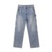 Men's Clothing Trend Vintage Washed Version Loose Jeans Lumberjack Daddy Pants_mkmklike.com