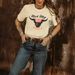 Chicco In Stock European And American Foreign Trade Women's Tops Western HOWDY Competition Cowboy T-Shirt Summer Hot Sale S-3XL_mkmklike.com