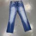 Men's Clothing Men's Ice Blue Destroyed Denim Jeans - 517 Fit Bootcut Vintage Pants (Light Blue, S-XXL)_mkmklike.com