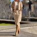Women's Clothing New Versatile Casual Workwear Temperament Button Belt Suit Skirt_mkmklike.com
