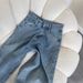 Heavy-Duty Rhinestone Jeans – High-Waisted Straight-Leg Pants For Women, Plus Size & Petite Friendly, Summer Light Blue Washed Denim_mkmklike.com