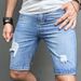 Men's Clothing Ripped Denim Shorts Fashion Personality Shorts High Street Fashion Men's Pants Slim Fit Denim_mkmklike.com