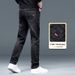 Jeans Men's Slim-fit Elastic Straight Loose Casual Pants Men's_mkmklike.com