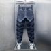 Men's Clothing Men's Trendy Versatile Stylish Loose Fitting Jogger Jeans Denim Harem Pants Spring Summer Style_mkmklike.com