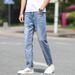 Soft Jeans Men Brand Loose Straight Casual Plus Long Pants Trendy Big Size Men's Business Trousers_mkmklike.com
