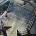 Men's Leather Stars Patch Stretch Denim Jeans Streetwear Holes Ripped Slim Skinny Pencil Pants Patchwork Trousers_mkmklike.com