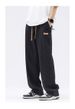 Solid Color Jeans Thin Loose Straight Trendy Brand Casual Wide-Leg Pants Men Summer Trousers_mkmklike.com