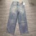 Women's Clothing AC High Street Trendy Brand Retro Versatile Loose Ripped Old Hand Painted Jeans Men's Denim Shorts_mkmklike.com