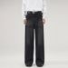 Men's Clothing Frayed Hem Jeans Cleanfit Trendy Loose Wide Leg Straight Leg Pants American High Street Style Archer0603_mkmklike.com