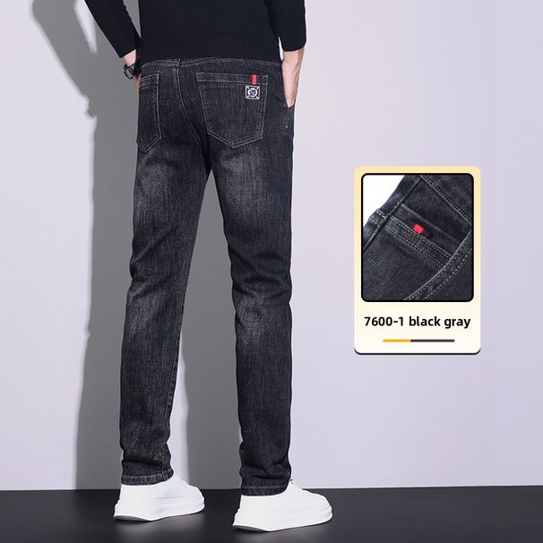 Loose Straight Men's Jeans Plus Size Pants Casual Pants Men's_mkmklike.com