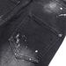 Light Ripped Patchwork Jeans For Men, European And American Style, Stretchy Slim-fit, High-end Vintage Washed_mkmklike.com