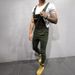 Pure New European And American Style Denim Overalls Solid Color Slim Fit Long Pants Cross-Border Exclusive For Europe_mkmklike.com