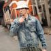 Loom Men's Trendy Slim Fit Coat Top European And American Street Style Retro Plus Size Loose Denim Jacket For Men Autumn_mkmklike.com