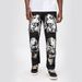 Men's Clothing Digital Printed Skull Jeans Loose Straight Cat Whisker Casual Trendy Brand Ins Daddy Pants Large Size Men_mkmklike.com