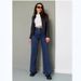 Classic Straight-Leg Women's Jeans – Premium Cotton Denim, Comfort Fit, Dark Blue (Sizes 25-32)_mkmklike.com