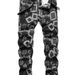 Men's Printed Denim Jeans – Comfort Stretch Cotton | Trendy Streetwear Pants With Artistic Wash (30-40)_mkmklike.com