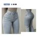 Women's Clothing High End High Waisted Flared Jeans Wide Leg Straight Pants Retro Style Spring Summer New 2026_mkmklike.com