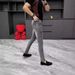 Men's Slim Fit Cropped Jeans Spring Trendy Fashion Influencer Style Sophisticated Youthful Look_mkmklike.com
